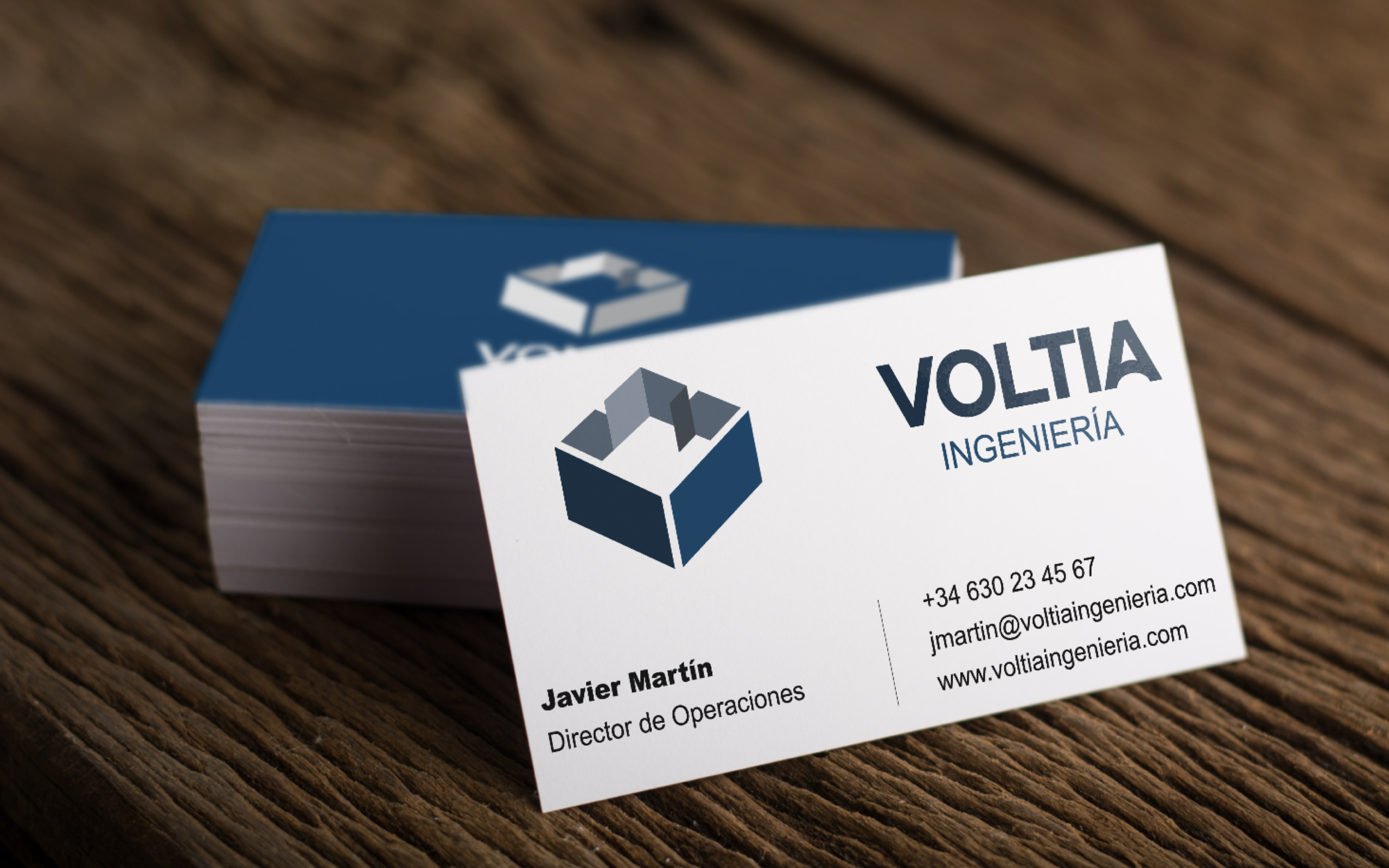 Proyecto de rebranding e identidad visual Voltia Ingeniería