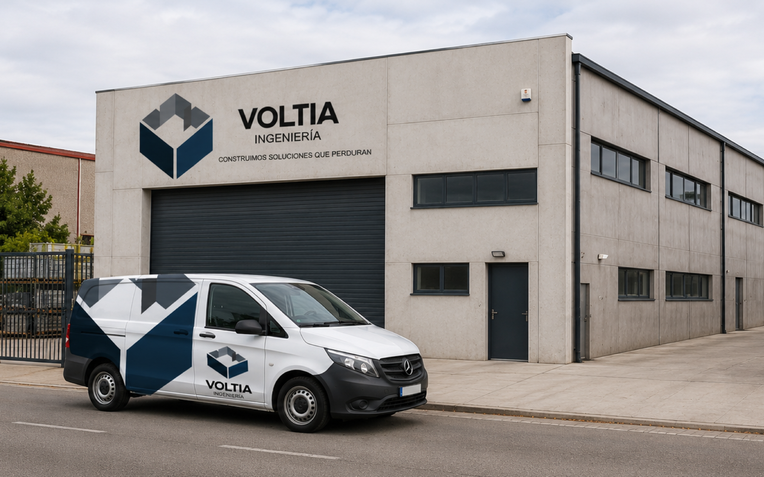 Proyecto de identidad de marca Voltia Ingeniería